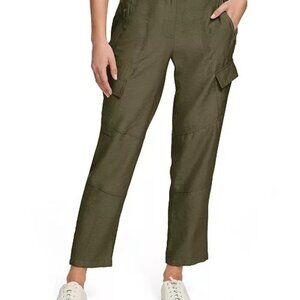 Donna‎ Karan DKNY Sage Green Trouser Cargo Pants Size 2